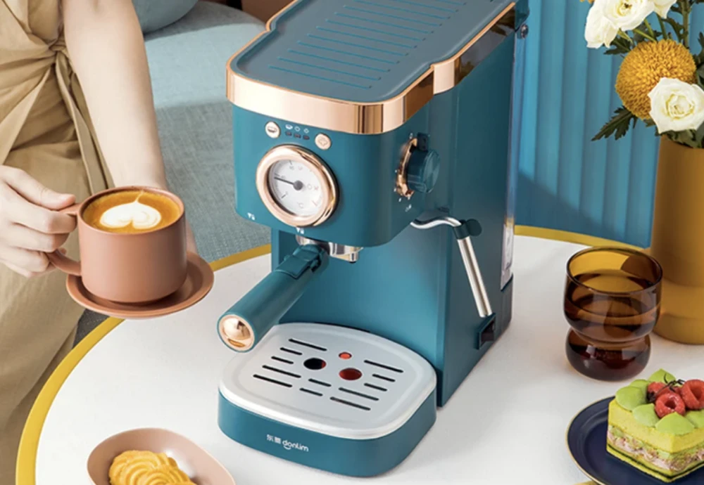 espresso machine with frother and grinder